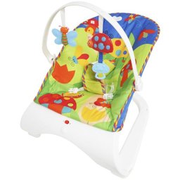 Cadeira Cadeirinha Bebê Descanso Vibratória Musical Brinquedos Menino Azul Importway Bw-095az - 2