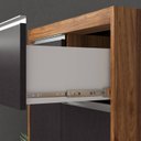 Ver imagem 7 de Gabinete de Banheiro 60cm com Lavatório 2 Portas 1 Gaveta Soft Off White/Amêndoa