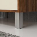 Ver mais imagens de Gabinete de Banheiro 60cm com Lavatório 2 Portas 1 Gaveta Soft Off White/Amêndoa
