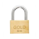 Ver imagem 1 de Cadeado Gold Latão Linha Yale 50MM Trava Dupla Anti micha