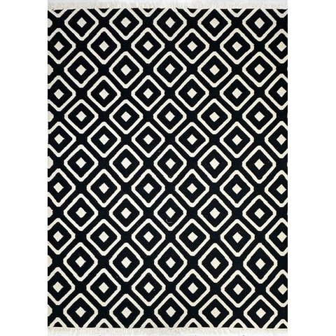 Tapete Kilim Summer 204x242 12 Black
