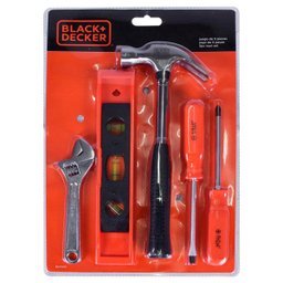 Kit Ferramentas Black Decker Martelo Chave Com 05 Peças - 1