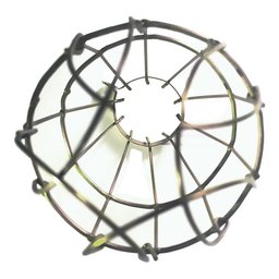 Gaiola Em Arame Média P/ Pendentes De Luz - 4