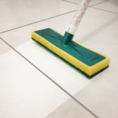 Rodo Abrasivo Refil Esponja Lava Piso Lava Azulejo Esfregao - 4