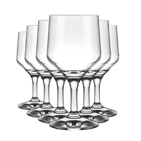 Jogo de Taças para Vinho Buffet Sm 260ml Nadir - 6 Unidade