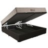 Cama Box Baú King Sintético Bipartido+ Colchão King Ortobom Airtech Molas SpringPocket 65x193x203 Ma - 5