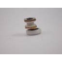 Ver imagem 3 de Roldana excêntrica blindada para vidros temperados box, janelas e portas - 4 unidades