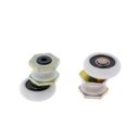 Ver imagem 1 de Roldana excêntrica blindada para vidros temperados box, janelas e portas - 4 unidades