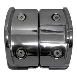 Fechadura Bate Fecha Para Janela De Blindex V / V - Metal - 1