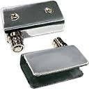 Ver imagem 1 de Dobradiça Inox para Rack com Porta de Vidro de 4 a 8mm