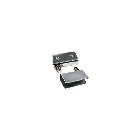 Dobradiça Inox para Rack com Porta de Vidro de 4 a 8mm