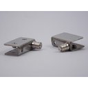 Ver imagem 4 de Dobradiça Inox para Rack com Porta de Vidro de 4 a 8mm