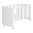 Ver imagem 1 de Berço para Bebê Mila 132cm Branco Brilho - Sallar Home