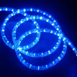 Mangueira Iluminada 162 Leds Pisca 110v 10m Tomada Decoração Natal Cor:azul - 2 Mangueira Iluminada 162 Leds Pisca 110v 10m Tomada Decoração Natal Cor:azul - 2