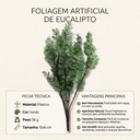 Ver imagem 3 de Pick Eucalipto Pashmina Pick Eucalipto Verde Besha