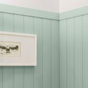 Ver imagem 2 de Revestimento de Parede Shiplap Ripado Tipo Lambri Vinilico 100x93cm:pistachio