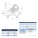 Ver imagem 3 de Filtro Tipo Y Industrial de 3 de Latão Forjado com Tela em Aço Inox Alta Durabilidade Pn 16