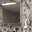 Ver imagem 6 de Armário de Banheiro 70cm 02 Portas com Espelho Ref 710 - Branco/Itapuã