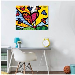 Quadro Romero Britto - A New Day 32x48 cm - 2