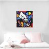 Quadro Romero Britto - Cat 80x70 - 4
