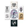 Kit Placas decorativas Barbearia Barber Shop - 2