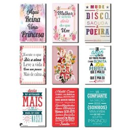 Kit Placas Decorativas Frases M3 - 1