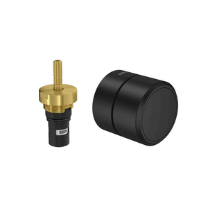 Acabamento Registro de Pressao Deca You 1/2 e 3/4 Redondo Black Matte - Deca Deca Metais