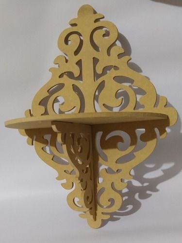Prateleira Provençal Arabesco Mdf Cru - 5