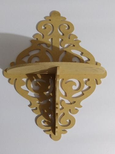 Prateleira Provençal Arabesco Mdf Cru - 2