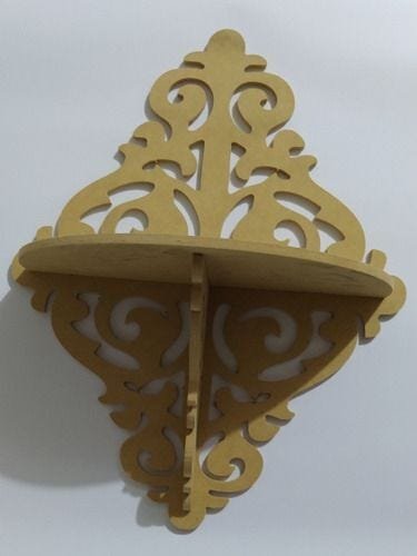 Prateleira Provençal Arabesco Mdf Cru - 3