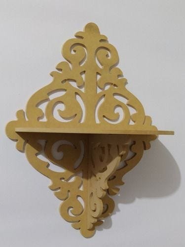 Prateleira Provençal Arabesco Mdf Cru - 1