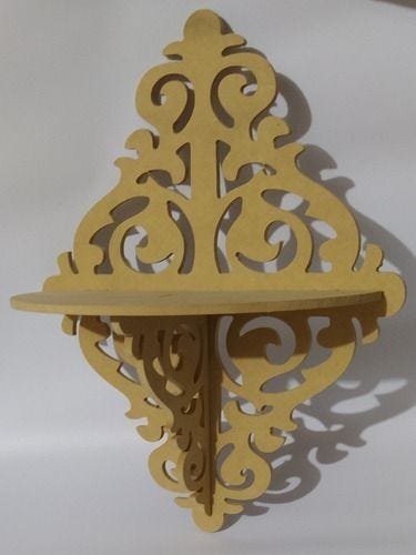 Prateleira Provençal Arabesco Mdf Cru - 4