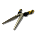 Ver imagem 6 de Alicate Bico Longo Reto 8" Meia Cana Niquelado Aço Carbono 200mm Cabo C/ Borracha Termoplástica