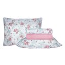 Ver imagem 1 de Jogo de Cama Duplo Casal 4 Peças 140 Fios 250x220cm Amelie Realce Premium - Sultan