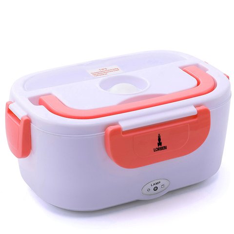 Marmita Lancheira Elétrica Aquecedor Alimentos Laranja 110v/220v/12v Lorben