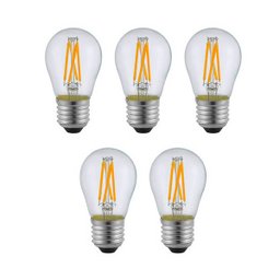5 Lâmpada G45 Filamento Vidro Transparente LED E27 Ace36 - 1