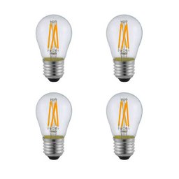 4 Lâmpada G45 Filamento Vidro Transparente LED E27 Ace36 - 1