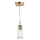 Ver imagem 4 de Kit 2 Lustre Pendente Clearcrillic Cristal De Acrílico Cobre
