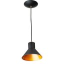 Ver imagem 2 de Kit 3 Lustres Pendentes Tenesse de Alumínio Preto com Cobre