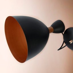 Kit 3 Lustre Pendente Califórnia De Alumínio Preto Com Cobre - 4