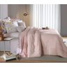 Edredom Toque de Algodão 250 Fios King 280x260cm - Rosa Tule - 3