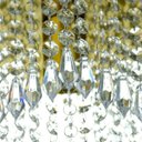 Ver imagem 4 de Lustre de Cristal Acrilico Marrycrilic Dourado