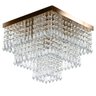 Lustre de Cristal Acrilico Sweetcrillic 30x30 Cobre Lindo - 1