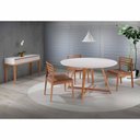 Ver imagem 2 de Mesa de Jantar Redonda Clara com Vidro - 1335/1336