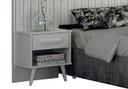 Ver imagem 3 de Painel Box Casal c/ Mesa de Cabeceira Florença - Arbo Design