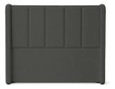 Ver imagem 2 de Cabeceira Estofada Valentina Luxo Moderna King 1.95 Bz Home Decor Cinza