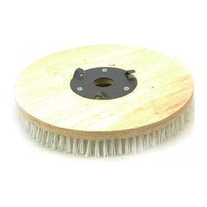 Conj. 2 Escova Para CARPETES E TAPETES 350 mm COM Flange Para Enceradeiras CLEANER. Allclean e Bande
