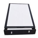 Ver imagem 1 de Base Box Baú Viúva Blindado NK Camas Poliéster Preto 41x128x188