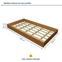 Ver imagem 3 de Cama Auxiliar de Solteiro Move com Rodizio