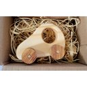 Ver imagem 4 de Carrinho de Madeira Maciça 3. Brinquedo Artesanal e Decoração.